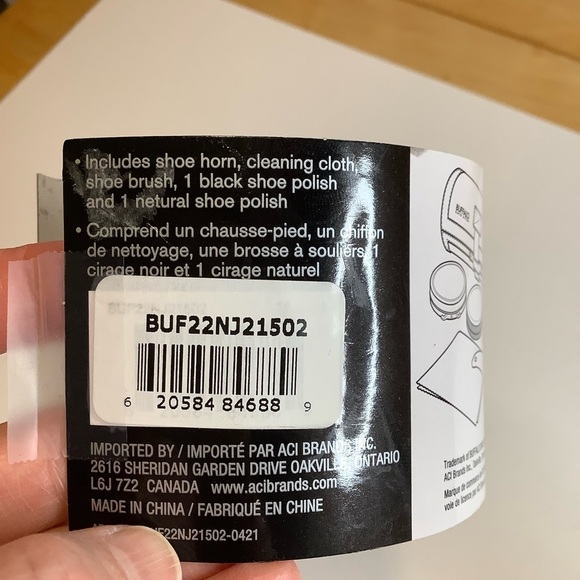 BUFFALO DAVID BITTON 5-piece Shoe Care Kit - Picture 5 of 6